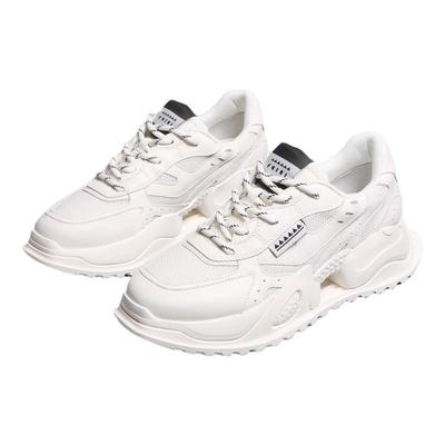 内增高老爹鞋舒服休闲方头