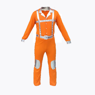 新款咱们工人有力量舞蹈演出服.劳动之歌表演出服矿工成人演出服