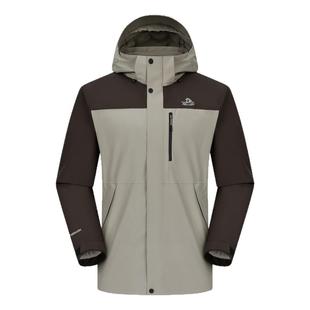 【经典3.0】伯希和户外加绒冲锋衣女春秋新款三合一防风登山服男