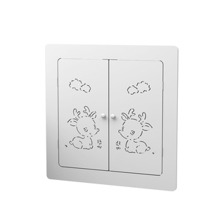 地暖遮挡罩防水省空间水表箱遮挡装饰暖气片装饰遮挡分水器遮挡柜