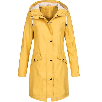 冲锋衣登山服女防水外套修身风衣