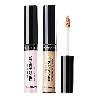 thesaem得鲜遮瑕液提亮脸部遮盖斑点黑眼圈痘印强力遮暇官方正品