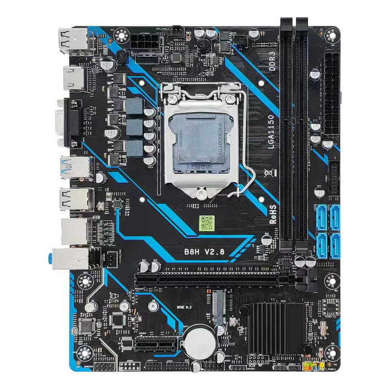 金硕昇全新B85/H81台式机DDR3电脑主板CPU套装1150针M.2 nvme主板