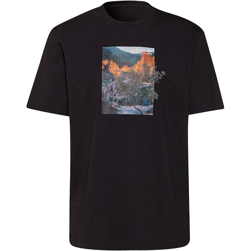 Adidas/阿迪达斯正品三叶草当季新款情侣款运动短袖T恤H09063