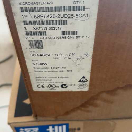 溢价-变频器，6SE6420-2UD25-5CA1，