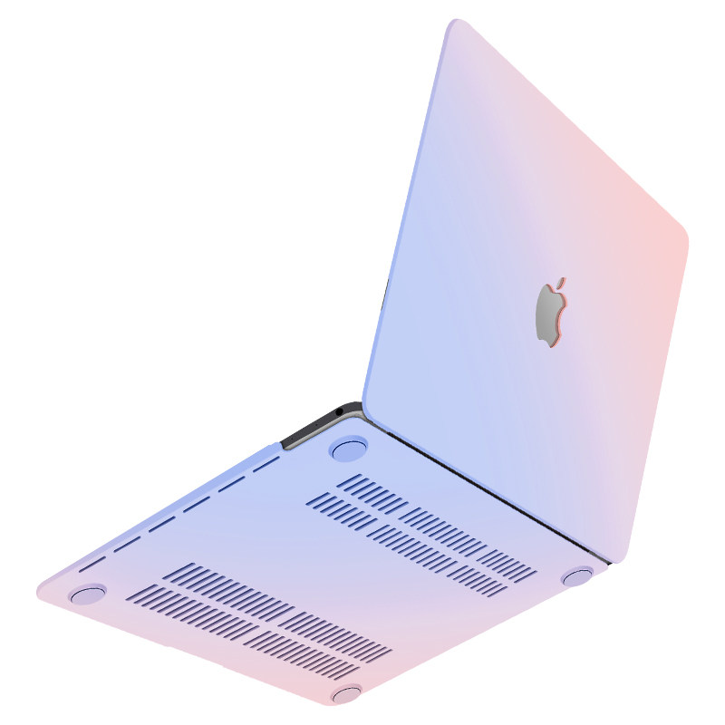 渐变色适用于苹果电脑保护壳macbookpro16寸M3保护套Macbook笔记本2025新款Pro14英寸M4磨砂ai