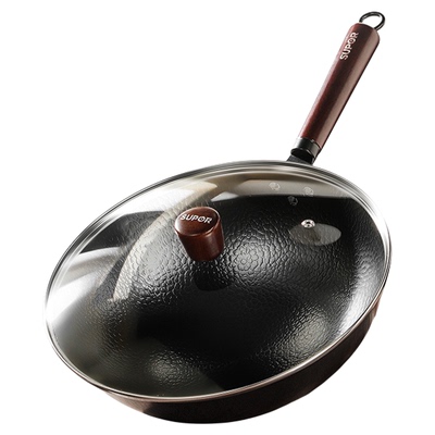 苏泊尔家用老式铁锅炒锅