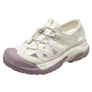 意尔康女鞋春夏丑萌运动凉鞋镂空透气洞洞鞋户外沙滩鞋溯溪鞋徒步