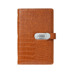 密码存单收纳本2026年新款定期存单存折票据收纳夹鳄鱼皮质家庭支票发票收据回单收纳册多功能大容量收纳神器