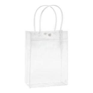 pvc透明手提袋礼品袋塑料奶茶礼物包装袋儿童节日伴手礼定制广告