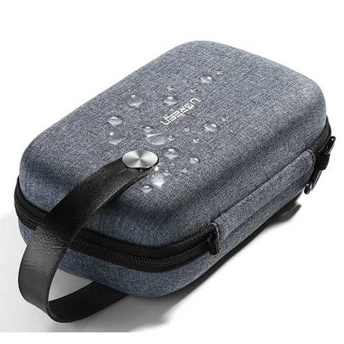 绿联数据线收纳包多功能数码充电器保护套宝充电收纳电源适配器