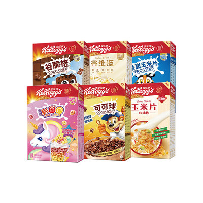 家乐氏任选4包泰国营养早餐麦片
