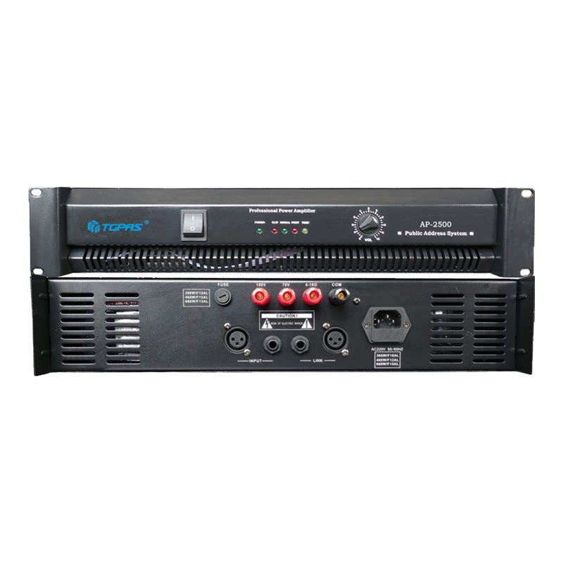 AP-2500纯后级定压功放660W腾高