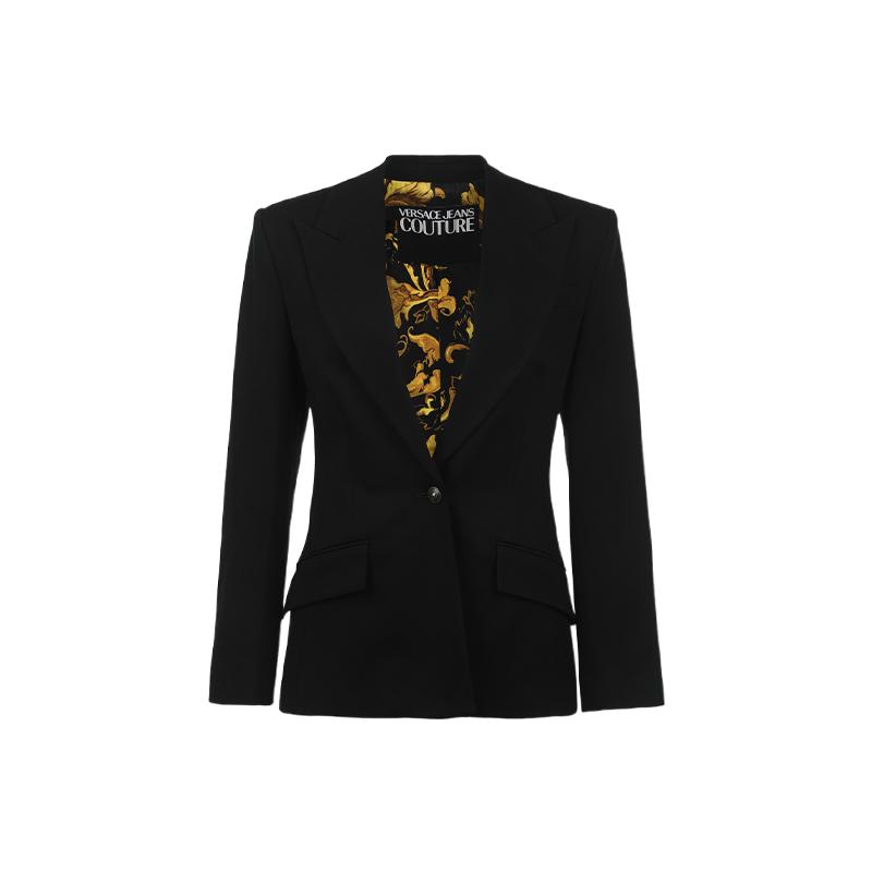 【自营】Versace Jeans Couture范思哲女士修身通勤休闲西装外套