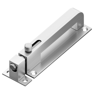 阳台门安全锁门栓免打孔入户门二道锁门把手卡扣门插销固定器锁扣