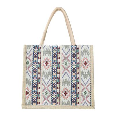 敦煌研究院菱形纹托特包