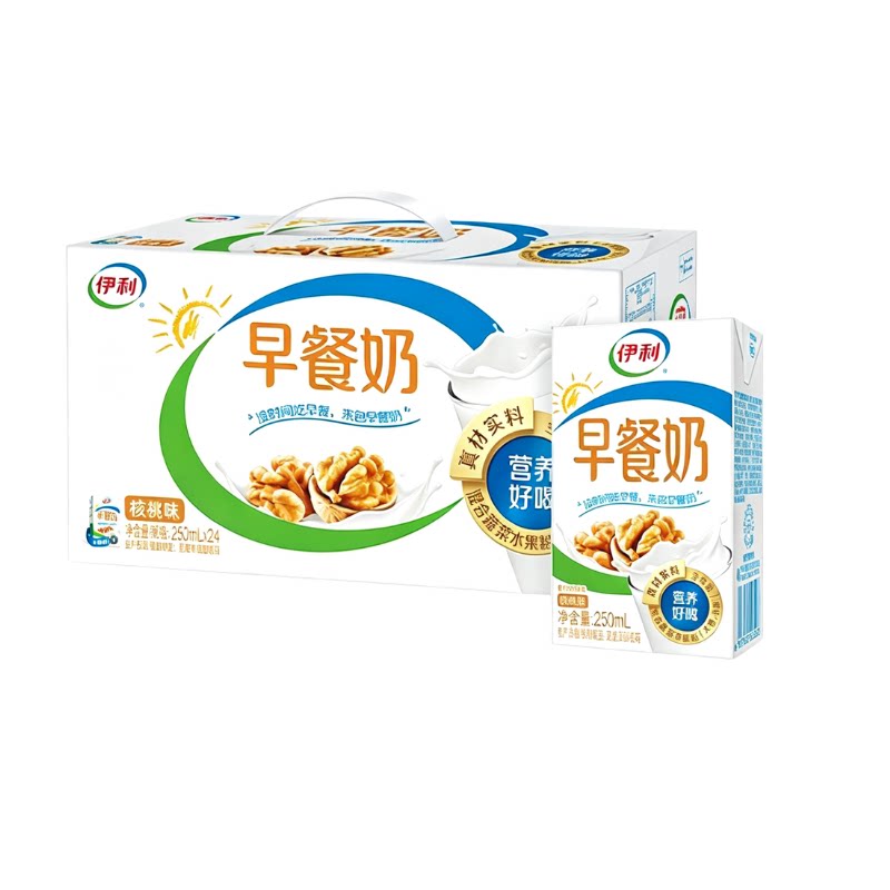 伊利早餐奶250ml*24盒