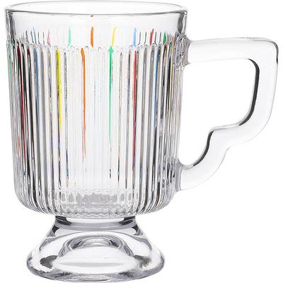 果汁杯女生高颜值玻璃杯带把