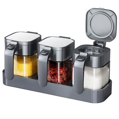 密封防潮新款调料盒轻奢调味罐