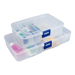 便携随身大容量5格6格口服液一周药盒多用途收纳小药箱元件储物盒