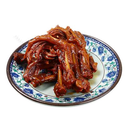 格格欢喜炭烤土鸭爪湖南特产小吃