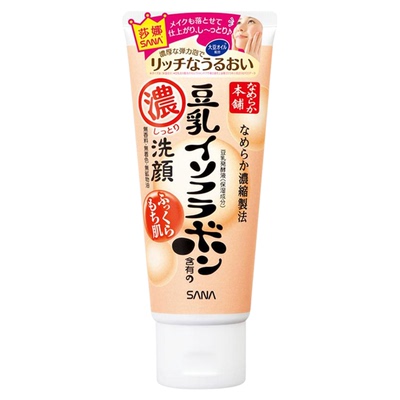 SANA豆乳浓润洁面乳保湿干皮pick