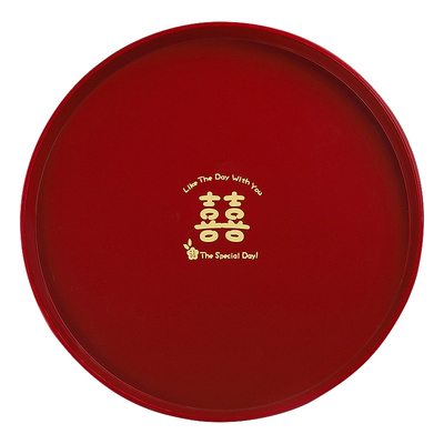 结婚托盘喜字敬茶敬酒