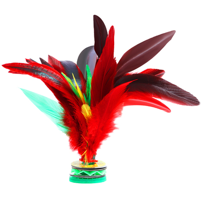 儿童小学生比赛专用耐踢鸡毛毽子