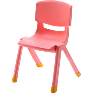 将小将家用儿童靠背椅子宝宝椅塑料凳子幼儿园26cm坐高中小班椅子