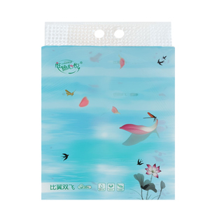 纸随心悦 抽纸40包整箱纸巾批发家用餐巾纸5层加厚卫生纸抽面巾纸