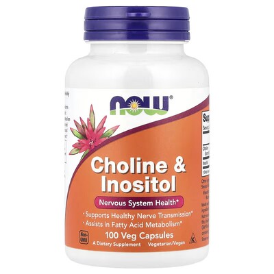 美国choline胆碱100粒肌醇