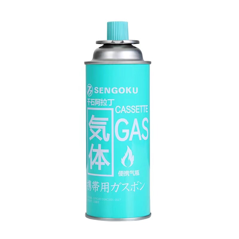 日本千石卡式炉气罐户外便携式丁烷燃气瓶液化瓦斯气体喷火枪气瓶