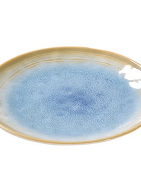 高端密胺餐具盘子酒店餐饮饭店专用商用西餐大号圆盘仿瓷菜碟仿瓷