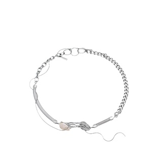 PEARLONA复杂共生系统项链轻奢小众高级感原创设计巴洛克蛇骨链