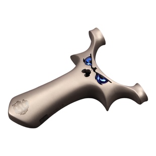 新款弓拓正品630不锈钢重炮恶魔弹弓圆头竞技专用弹弓