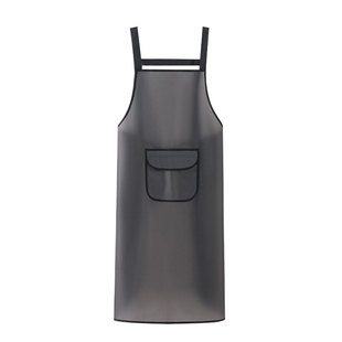 加长加大围裙防水防油家用厨房做饭水产洗碗餐厅工作服定制LOGO