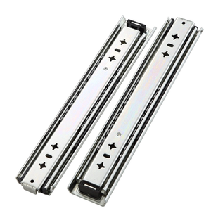 澳诺德长尺寸53宽重型滑轨承重加厚滑道抽屉三节轨道工业房车导轨