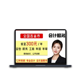 全国小规模一般纳税人代理记账企业网上报税0申报零申报税务申报