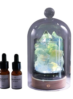 高级感无火香薰石扩香石家用卧室内香氛晶石灯情人节新年淡香礼物