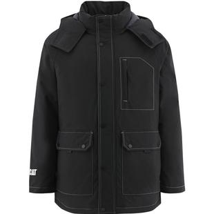 CAT卡特男士户外时尚宽松连帽保暖加厚中长款羽绒服商场同款