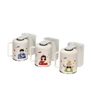 磁吸式牙刷置物架304不锈钢漱口杯壁挂牙刷架刷牙杯一家三口四口