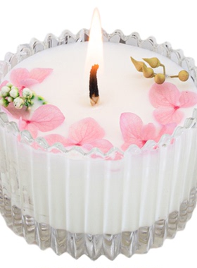 无烟大豆蜡香薰蜡烛ins风助眠