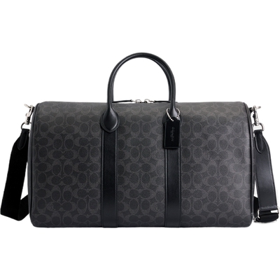 COACH/蔻驰男女同款COMPASS 45号老花手袋斜挎包单肩包