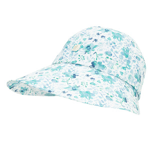 LAFUMA乐飞叶户外露营垂钓旅行大檐帽女空顶帽印花遮脸遮阳帽子