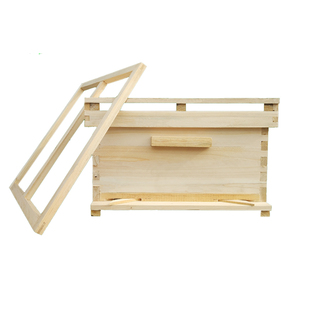 加大14框蜂箱中蜂意蜂中意蜂箱蜂具杉木养蜂工具双面砂光厂家直销