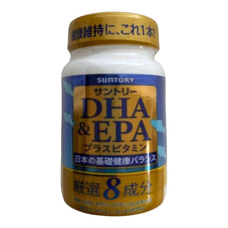 日本三得利DHA&EPA芝麻素EX鱼油