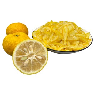 酢觉味仓 日本yuzu柚子果茸汁冷冻果泥酱果蓉柚子1KG烘焙甜点原料