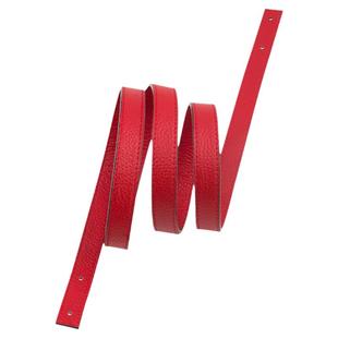 燕飞雪真皮皮条DIY手工包包配件包带头层牛皮荔枝纹打孔斜挎带子