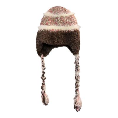 包头帽保暖名族风女秋冬毛绒绒