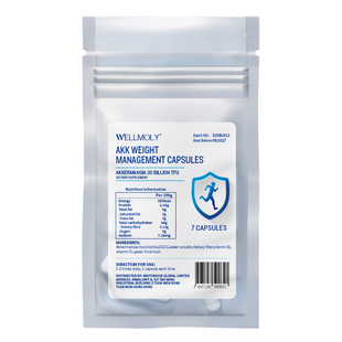 WELLMOLY维魔力AKK益生菌体重管理瘦子菌提高代谢 控食欲7粒/袋